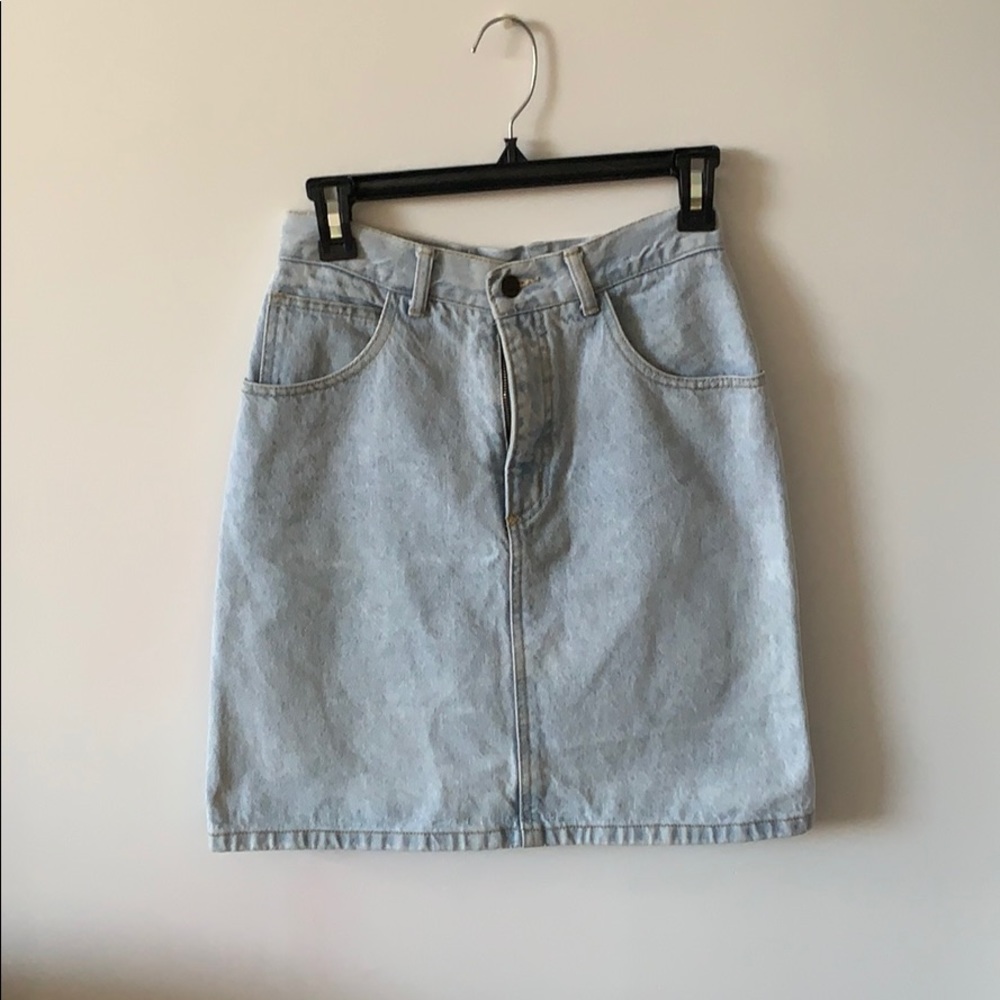 Vintage Guess Skirt light wash 24/25